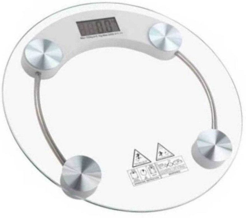 Asraw Digital Weight Scale With 6mm Thickness Weighing Scale(Glass)
