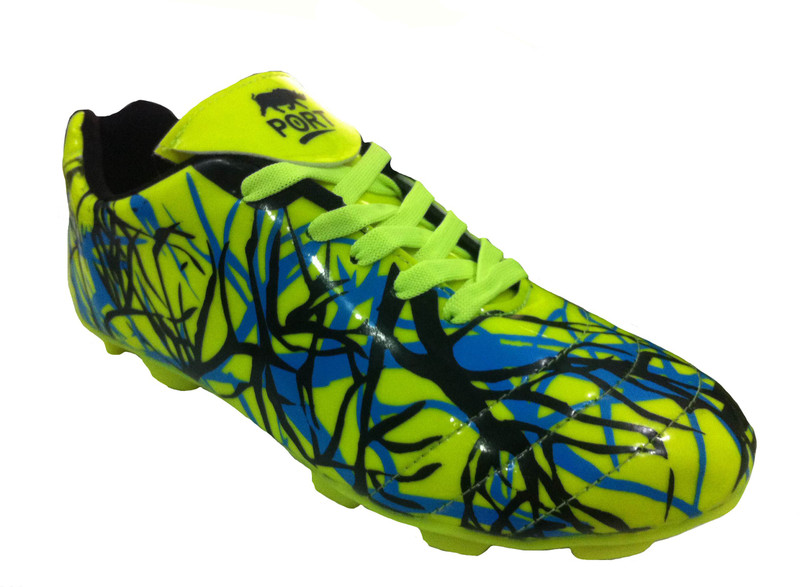 Port Green Pluto Performance Football Shoes For Men(Green)