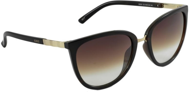 IDEE Cat-eye Sunglasses(Brown)