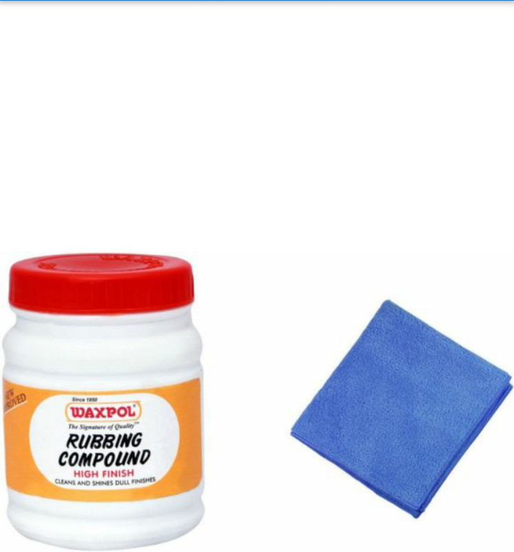 Auto Fashion 1 Waxpol Rubbing Compound(250GM), 1 towel Combo