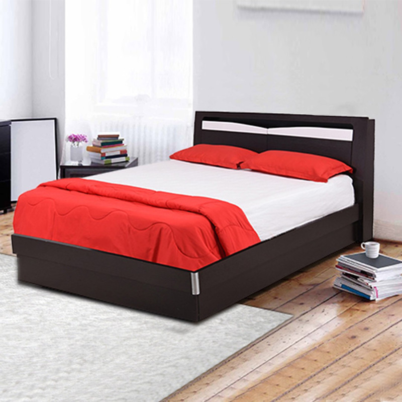 Royal Oak Beds List In India 23 February 2019 Royaloak Barcelona Engineered Wood Queen Bed With Storage Finish Color Black White