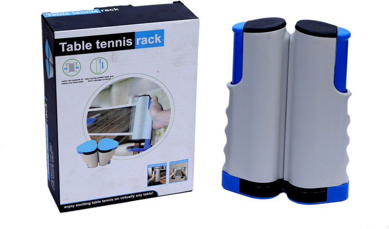 Sterling TABLE TENNIS NET WITH Adjustable Length and Push Clamps Table Tennis Net(Grey)