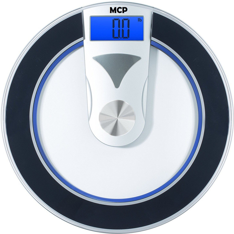 MCP DIGITAL PERSONAL GLASS WEIGHING MACHINE WITH STEP ON TECHNOLOGY Weighing Scale(NA)