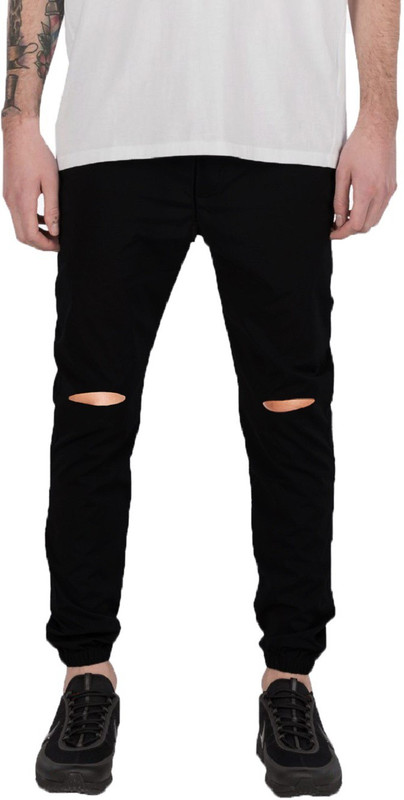 oiin Jogger Fit Men Black Jeans