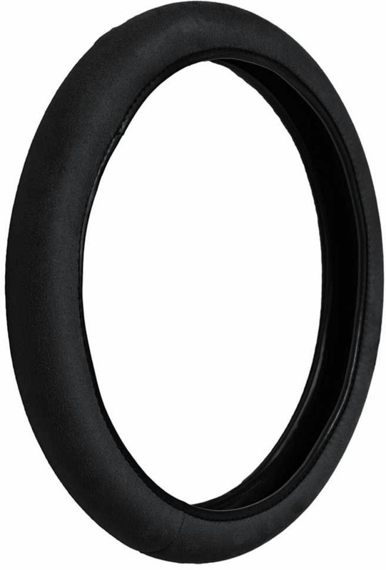 auto fashion Hand Stiched Steering Cover For Maruti 800(Black, Leather)