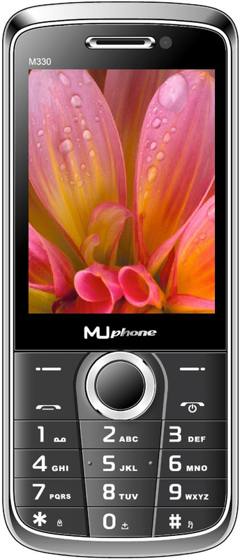 Muphone M330(Black & Red)