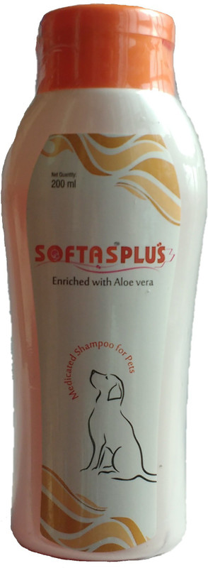 INTAS SOFTAS PLUS Whitening and Color Enhancing, Conditioning LAVANDER Dog Shampoo(200 ml)