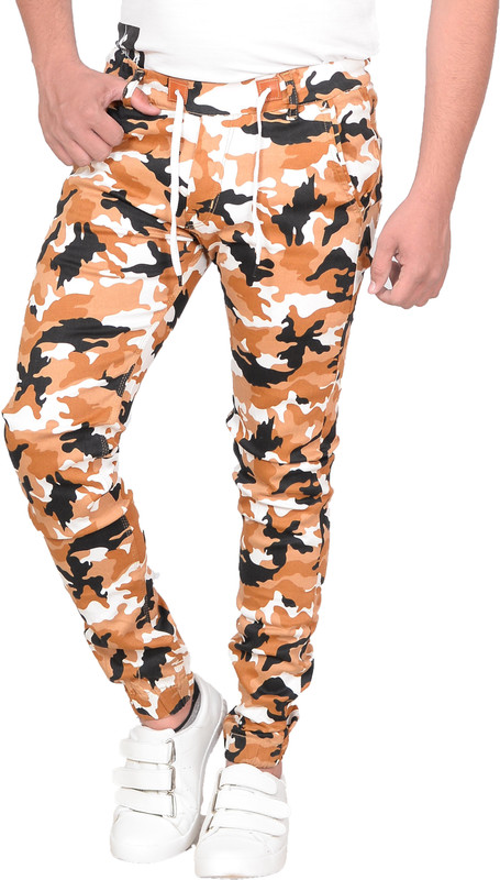 styzon Slim Fit Men Multicolor Trousers