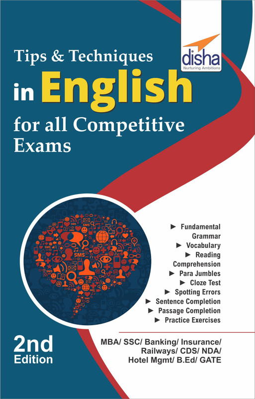 Tips & Techniques in English for Competitive Exams(English, Paperback, Experts Disha)