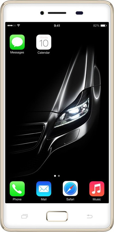 Lemon Blaze 507 (Champagne, Black, 16 GB)(1 GB RAM)