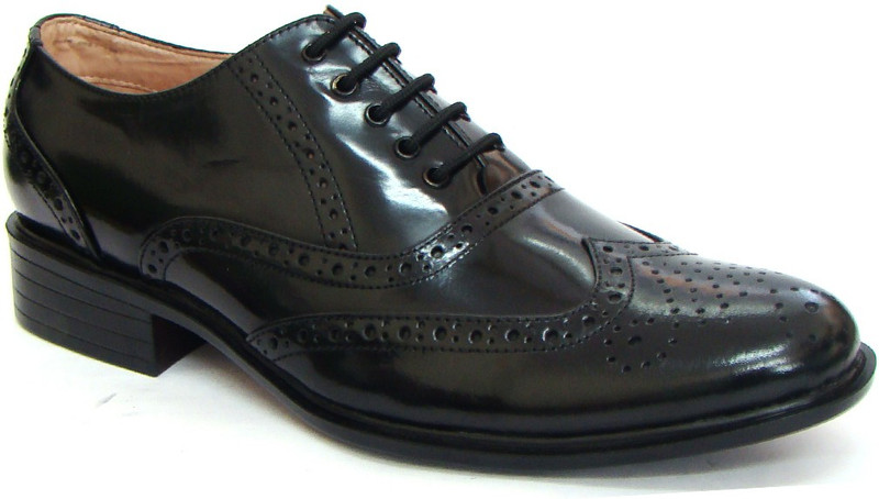 ASM 104 Lace Up Shoes For Men(Black)