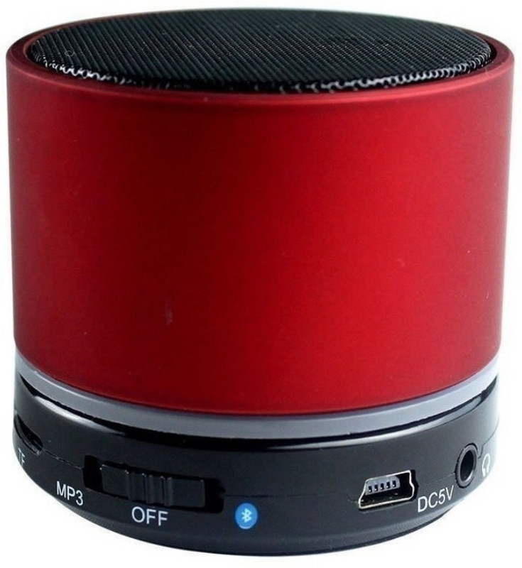 ivox WT19i Live With Walkman Compatible Wireless LED Mini Bluetooth Speakers S10 Bluetooth/Memory Card Slot/Pen Drive/Mic(For Calling)/Fm Radio (color may vary) 5 W Bluetooth  Speaker(Red, Mono Channel)