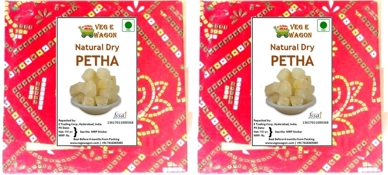 Veg E Wagon Natural Dry Petha Pack of 2 500 gm Box(2 x 500 g)