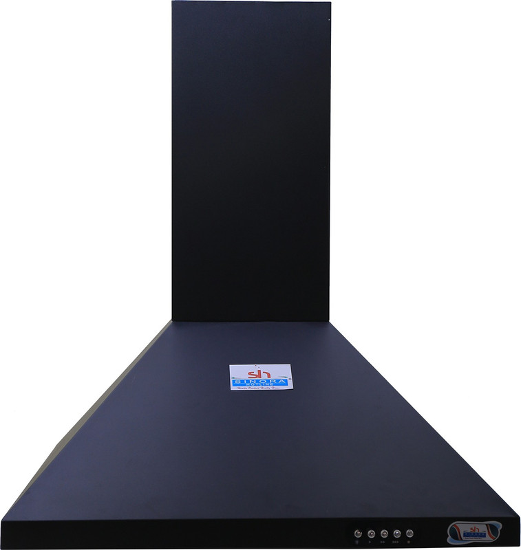 Sinora Hotline SHEB01 Wall Mounted Chimney(Black 1100 CMH)
