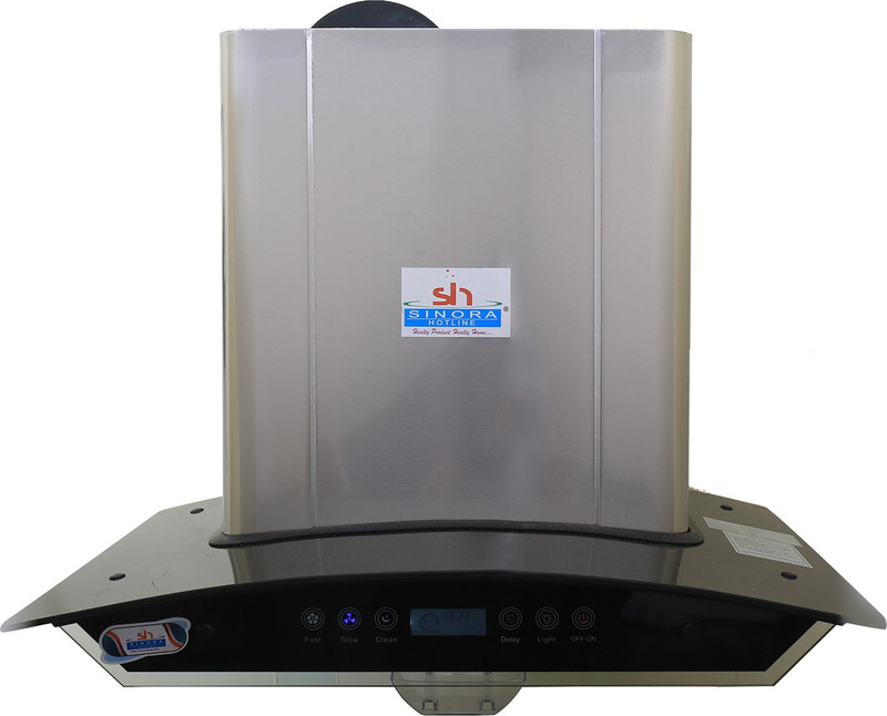 Sinora Hotline SHN01 Auto Clean Wall Mounted Chimney(Steel Grey 1100 CMH)