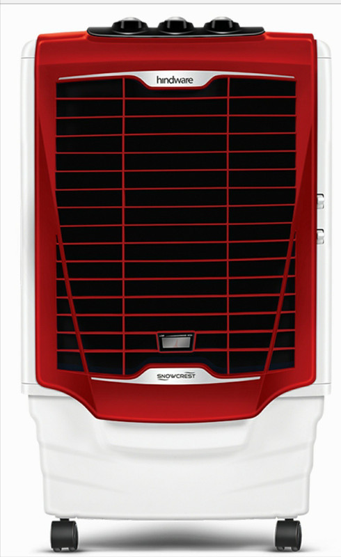 Hindware 80 honey comb Room/Personal Air Cooler(Red, White, 80 Litres)