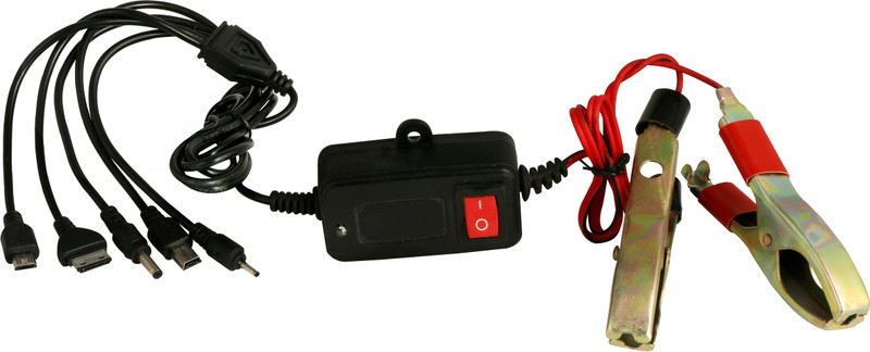 aaceinlife DC 5IN1 1 A Mobile Charger(Black)