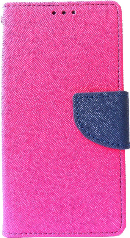 GMK MARTIN Flip Cover for FOR Asus FOR Zenfone 2 Laser ZE550KL 3GB RAM(Pink, Grip Case)