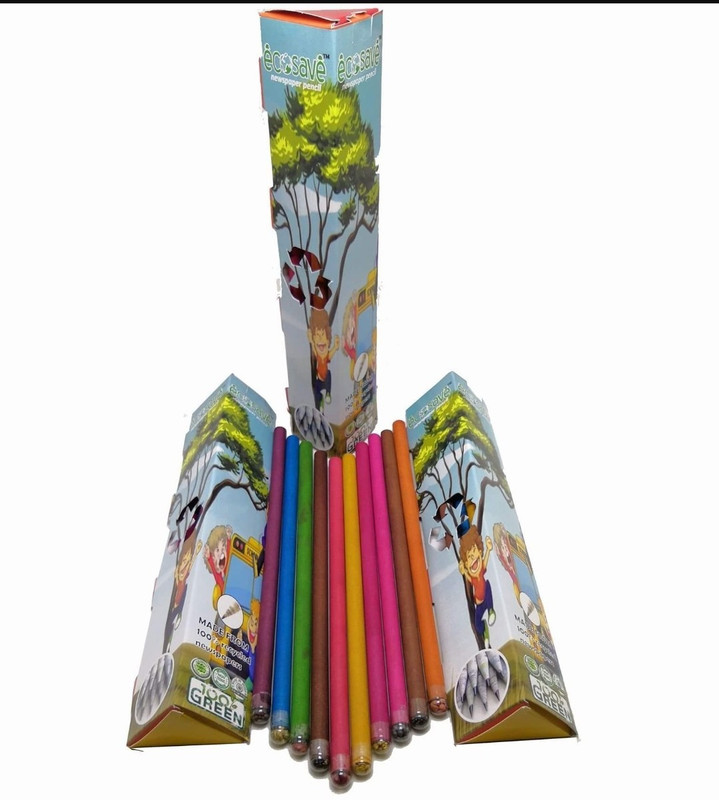 ecosave ecosave-seed-30 Pencil(Set of 3, Multicolor)
