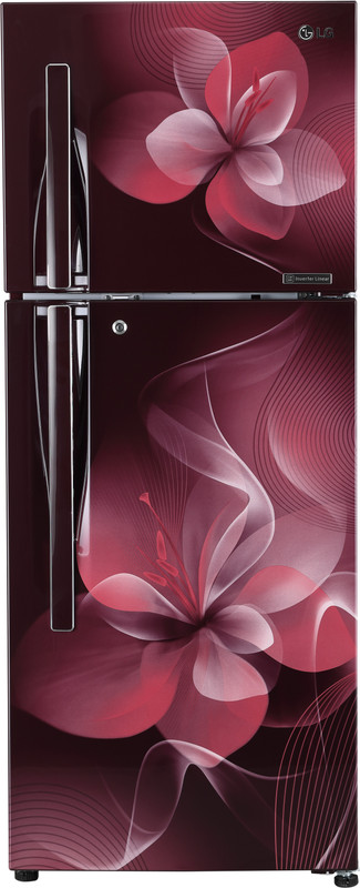 LG 260 L Frost Free Double Door 3 Star Refrigerator(Scarlet Dazzle, GL-C292RSDU) LG 260 L Frost Free Double Door 3 Star Refrigerator(Scarlet Dazzle, GL-C292RSDU)