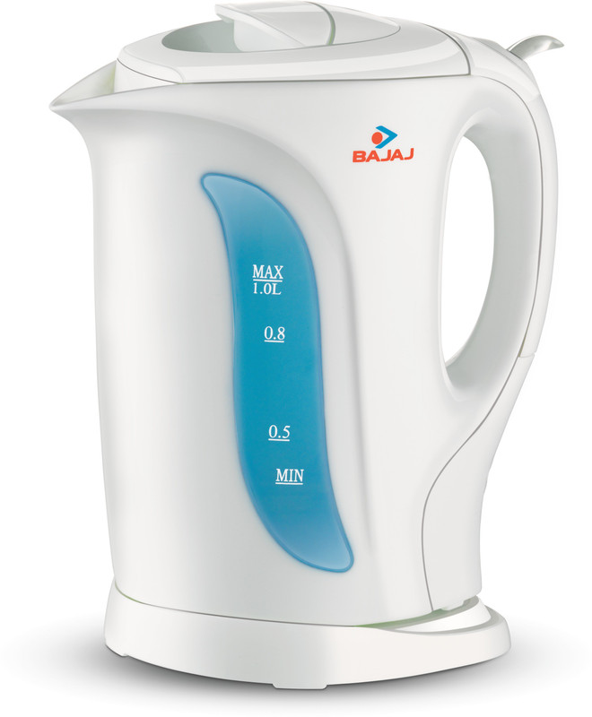 Bajaj Cordless Electric Kettle(1 L, White)