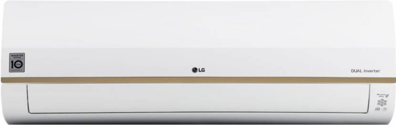 LG 1 Ton 5 Star Split Inverter AC - White(JS-Q12TLZD, Copper Condenser)