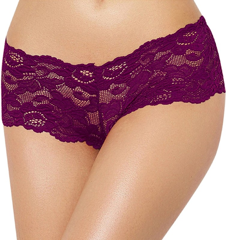 Xs and Os Women Boy Short Purple Panty(Pack of 1)