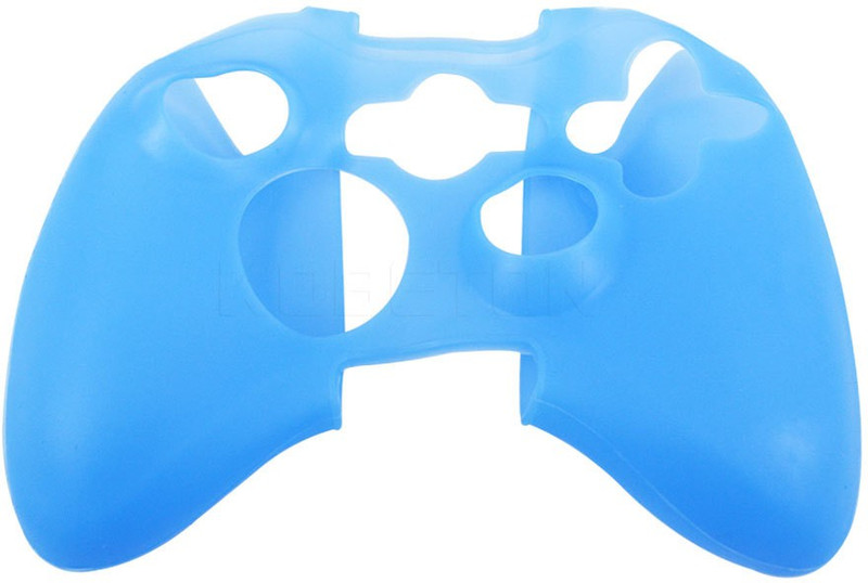Microware Sleeve for Xbox 360(Blue, Cases with Holder, Rubber)