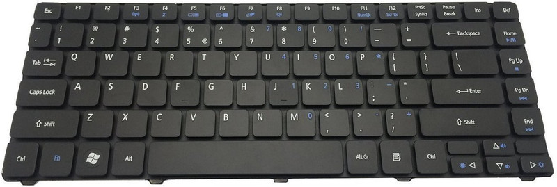 SellZone Replacement Laptop Keyboard For ACER ASPIRE 4740 4741 4736 4535G 4535 4410 4410t 4736Z 4738 4739 4739z 4741z 3810 4810 3810T 4750 4752 EMACHINES D728 D729 D729Z D528 D529 D640 D640G D642 Series Laptop Keyboard Replacement Key
