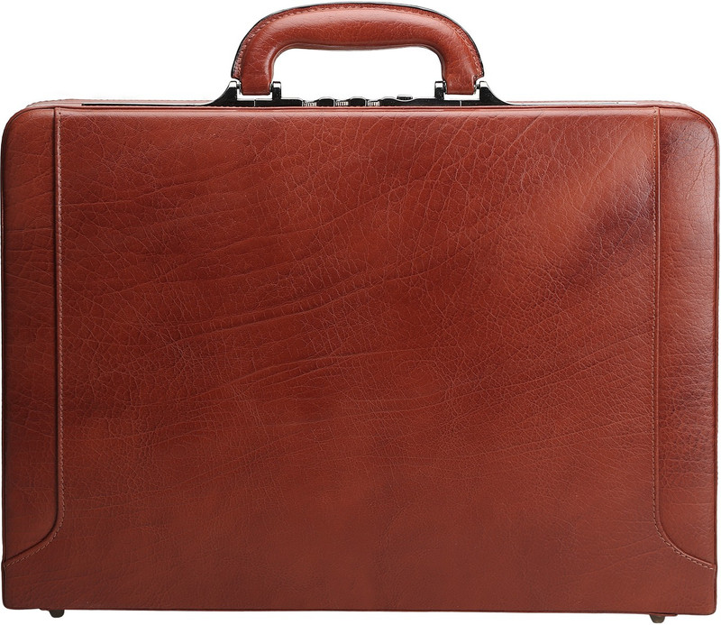 Charpe CHSUI9002BR Medium Briefcase - For Men & Women(Brown)