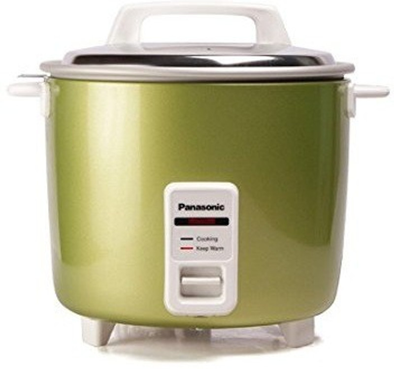 Panasonic SR-WA18H (AT) with Extra PAN Electric Rice Cooker with Steaming Feature(1.8, Greeen)