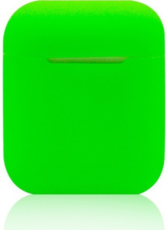 EWOKIt Pouch for Apple Airpods(Bright Green, Flexible Case)