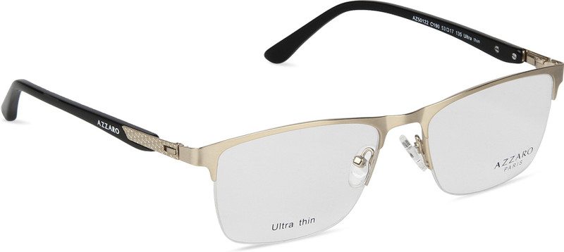 Azzaro Half Rim Wayfarer Frame(53 mm)