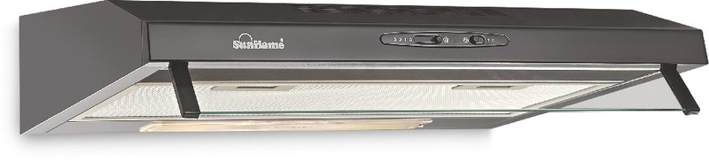 Sunflame SLIM BK CF Wall Mounted Chimney(RED, WHITE 500 CMH)