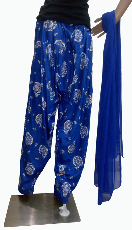 satya crafts Cotton Floral Print Salwar and Dupatta Material(Unstitched)