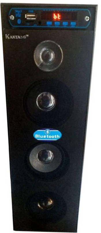 kaxtang Sound Power Tower MP4 PLAYER WITH BLUETOOTH 200 W Bluetooth Home Theatre(Black, Stereo Channel)