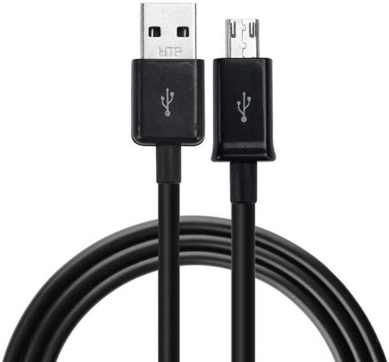 trust touch S-J7 2016 USB cable Black Micro USB Cable(Compatible with All Smartphones, Tablets and MP3 player, Black, Sync and Charge Cable)