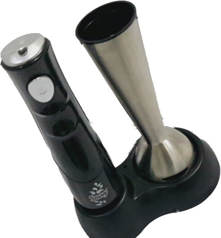 SAVVY CHB-90 600 W Hand Blender(Gold, Black)