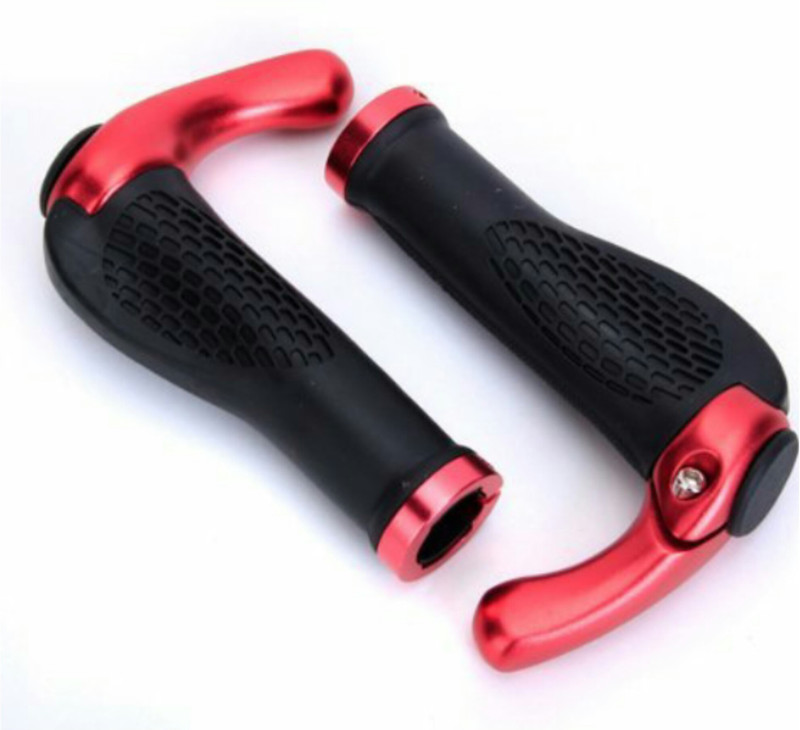 cycle world Anti- Slip Handlebar Palm Grips With Bars  Bicycle Handle Grip(10 cm)