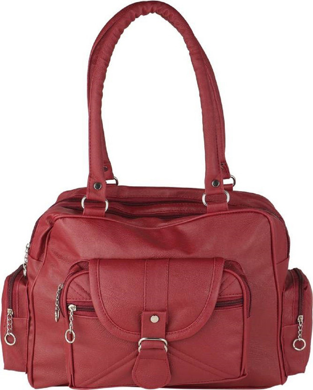 kts Women Maroon Shoulder Bag