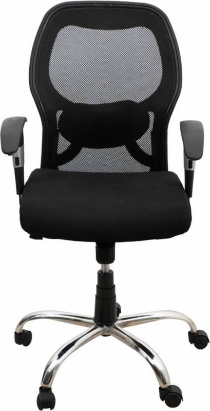 yadav steel furniture YSF0001 Cotton Office Executive Chair(Black)
