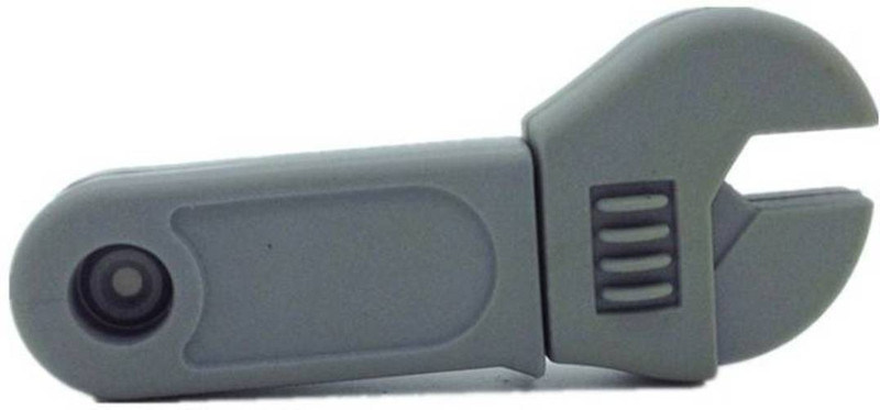 Microware Grey Colour Spanner Shape 16 GB Pen Drive 16 GB Pen Drive(Grey)