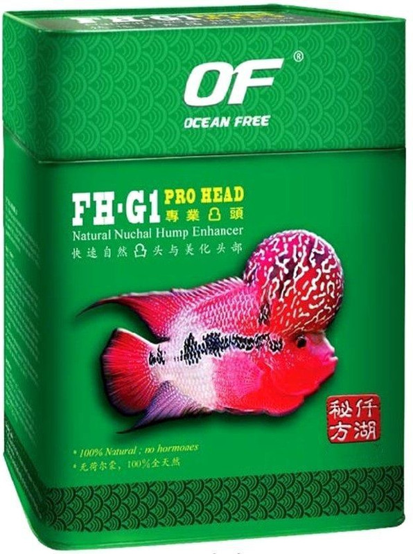 ocean free FH-G1 Pro Head 120 g Dry Fish Food