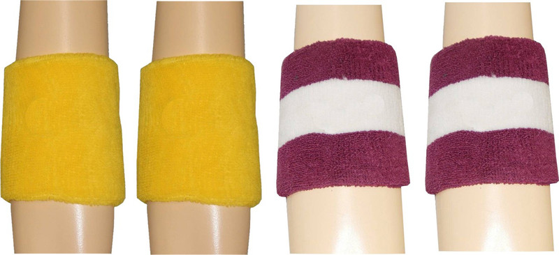 R-Lon Fitness Wrist Band-81 Fitness Band(Multicolor, Pack of 4)