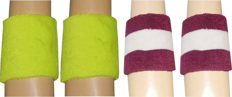 R-Lon Fitness Wrist Band-40 Fitness Band(Multicolor, Pack of 4)