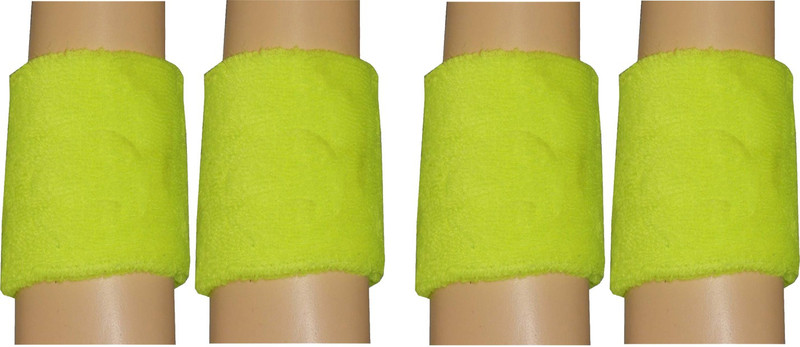 R-Lon Fitness Wrist Band-12 Fitness Band(Green, Pack of 4)
