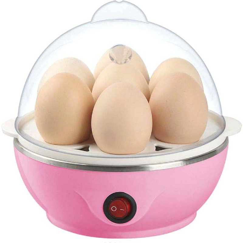 DAZIBAO Dazibao electrical egg boiler XF-112 Egg Cooker(Pink, 7 Eggs)