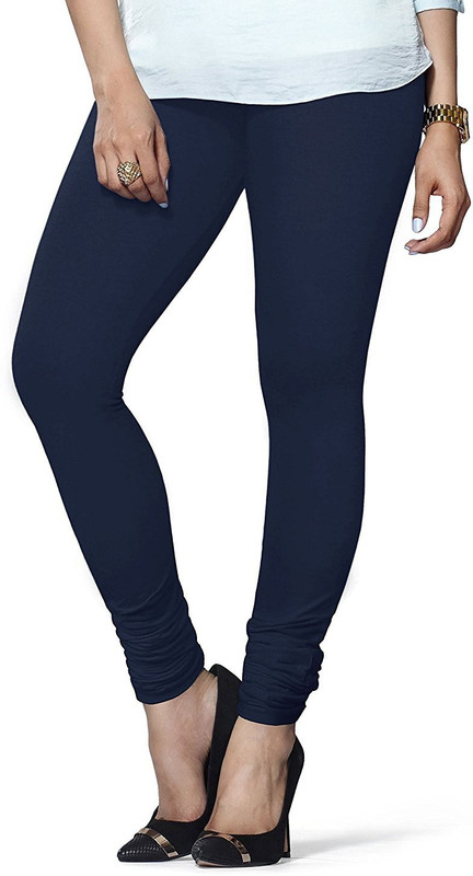 west fasco Ankle Length  Legging(Blue, Solid)