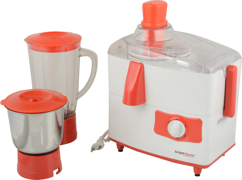 Brightflame Popular Cherry 450 W Juicer Mixer Grinder(Red, 2 Jars) Brightflame Popular Cherry 450 W Juicer Mixer Grinder(Red, 2 Jars)