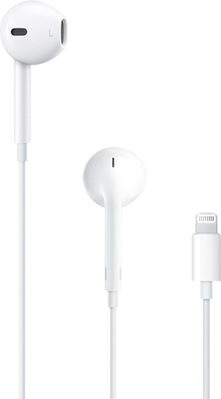 Apple EarPods with Lightning Connector Wired(White, In the Ear)